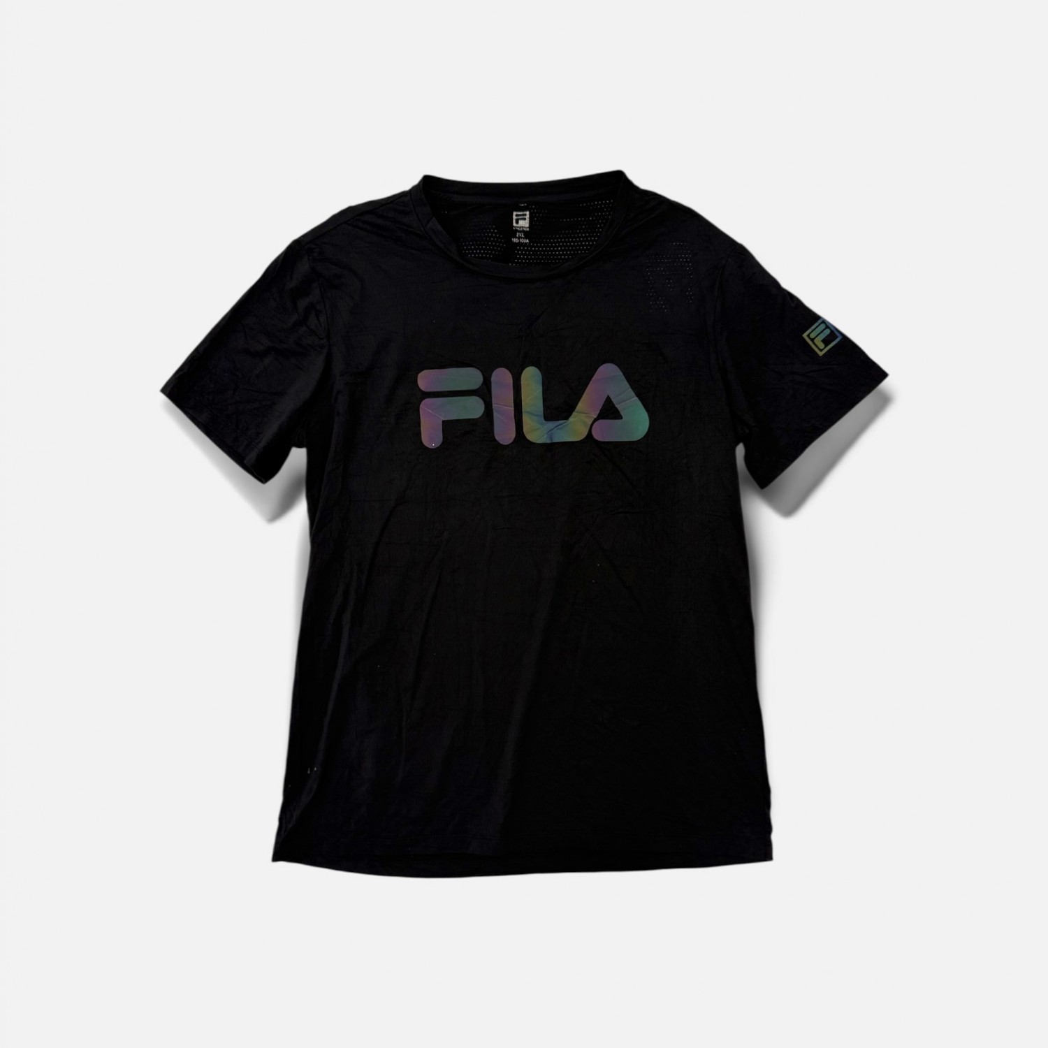 Fila Γυναικείο Graphic T-Shirt Μαύρο